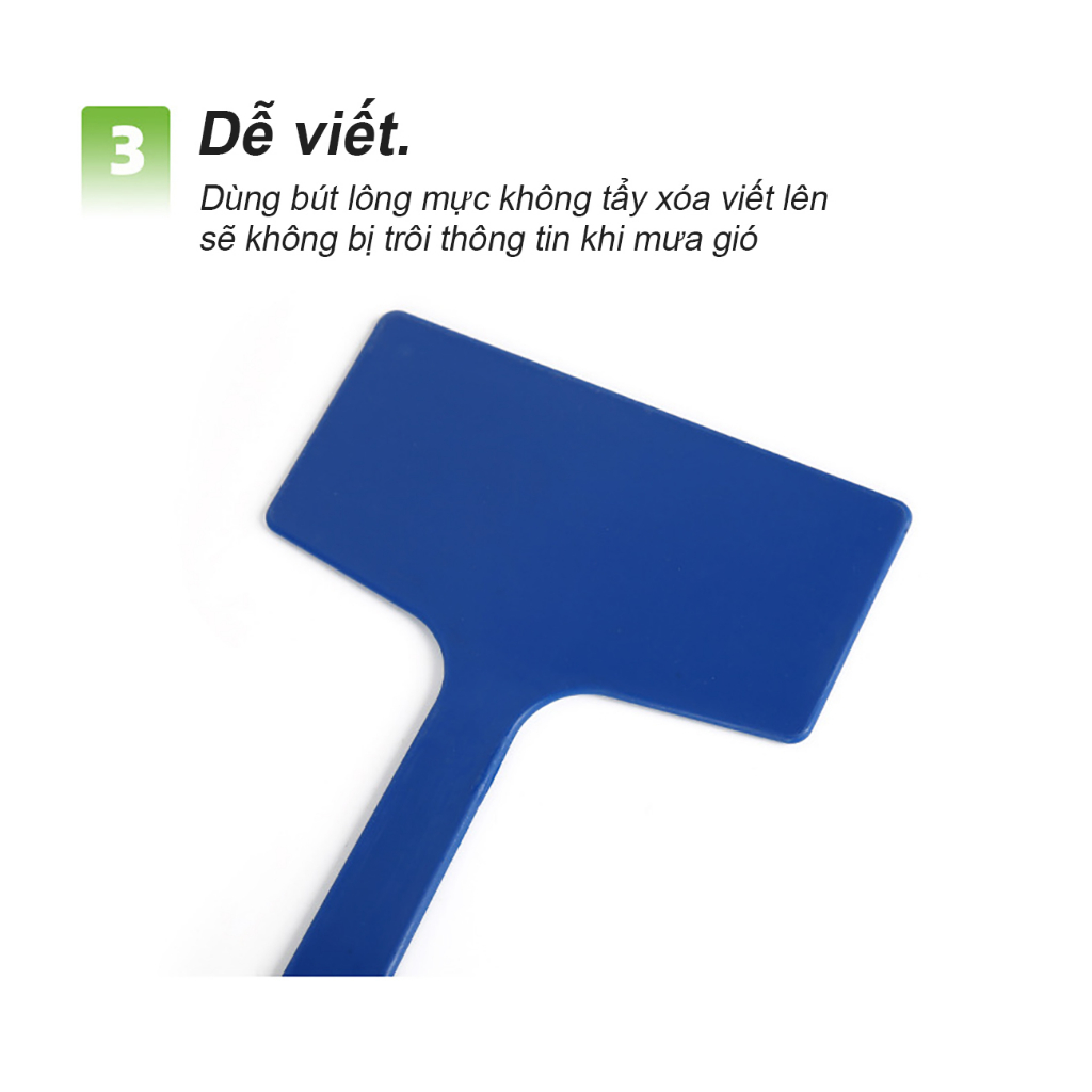 Thẻ ghi tên cây trồng cỡ lớn, thẻ cắm ghi tên đánh dấu Đánh dấu thông tin và trang trí cây trồng 27/36/45CM