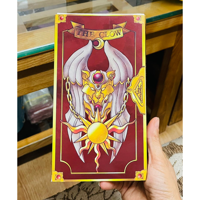 Bài clow sakura mầu nâu , lá bài sakura hồng  gồm 56 quân bài