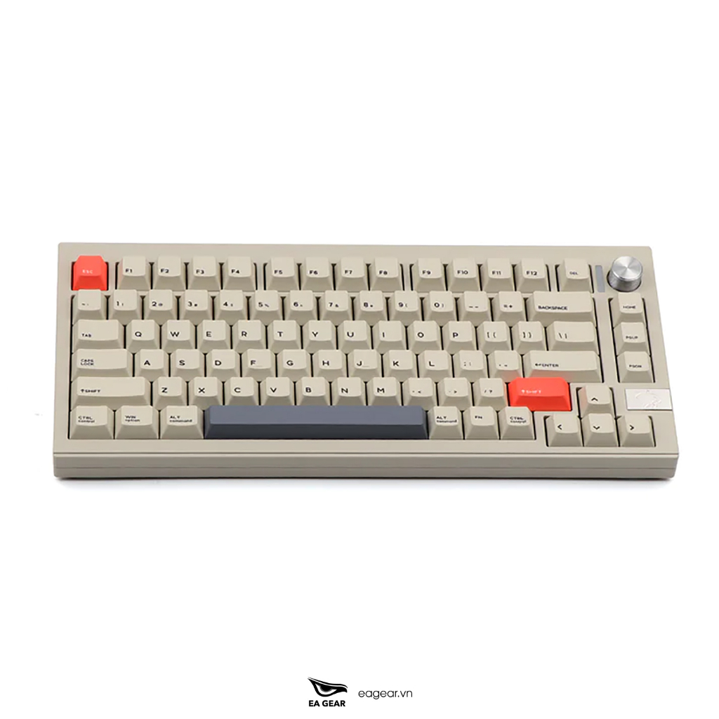 Bàn Phím Cơ Cidoo V75 3 Modes Hotswap Full Nhôm CNC Gasket Mount - EA Gear