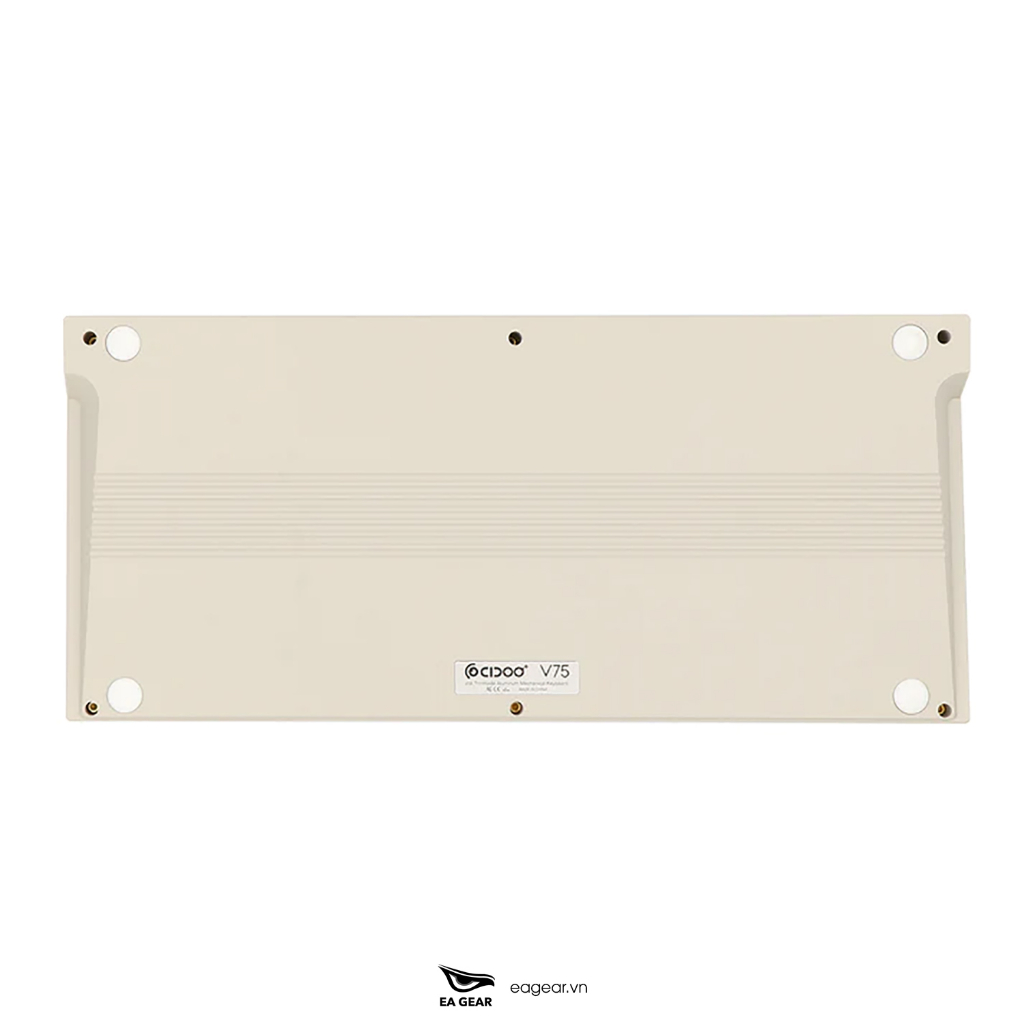 Bàn Phím Cơ Cidoo V75 3 Modes Hotswap Full Nhôm CNC Gasket Mount - EA Gear
