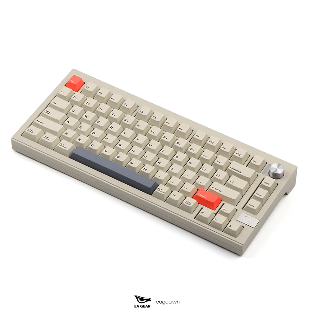 Bàn Phím Cơ Cidoo V75 3 Modes Hotswap Full Nhôm CNC Gasket Mount - EA Gear