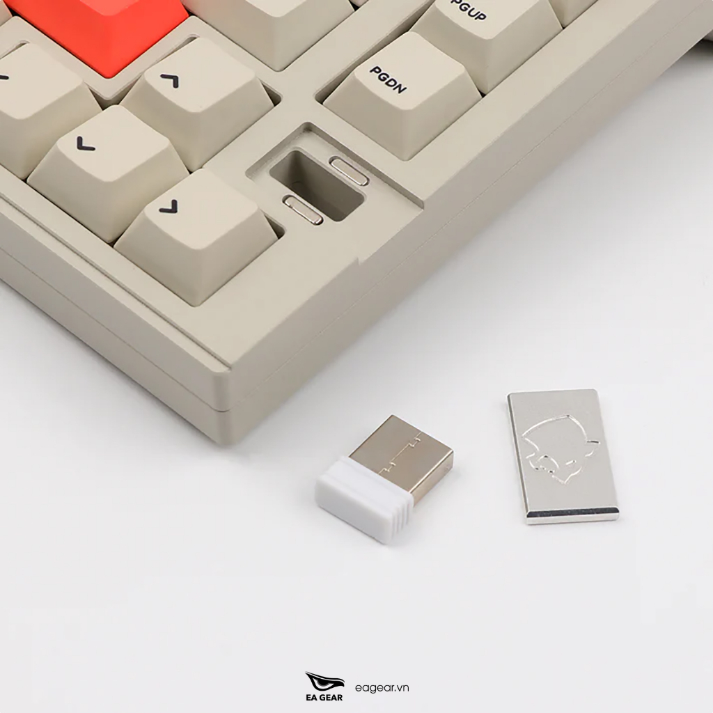 Bàn Phím Cơ Cidoo V75 3 Modes Hotswap Full Nhôm CNC Gasket Mount - EA Gear