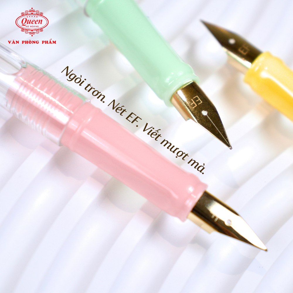 Bút máy ngòi trơn Queen FP-17-1 nét EF
