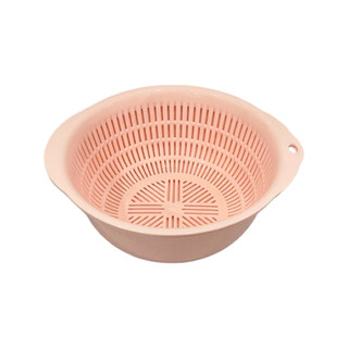 Bộ thau rổ nhựa tự lập 20cm