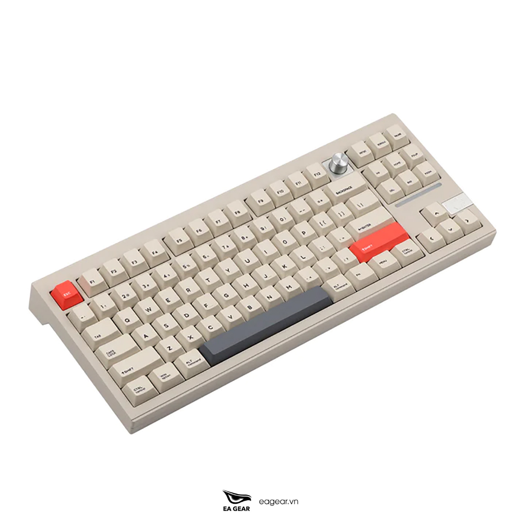 Bàn Phím Cơ Cidoo V87 3 Modes Hotswap Full Nhôm CNC Gasket Mount - EA Gear