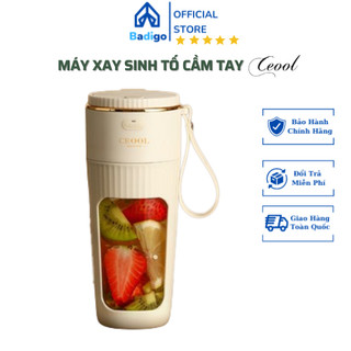 Máy xay sinh tố cầm tay Ceool, máy xay mini sạc điện dung tích 340ml, máy xay đá hoa quả tiện lợi