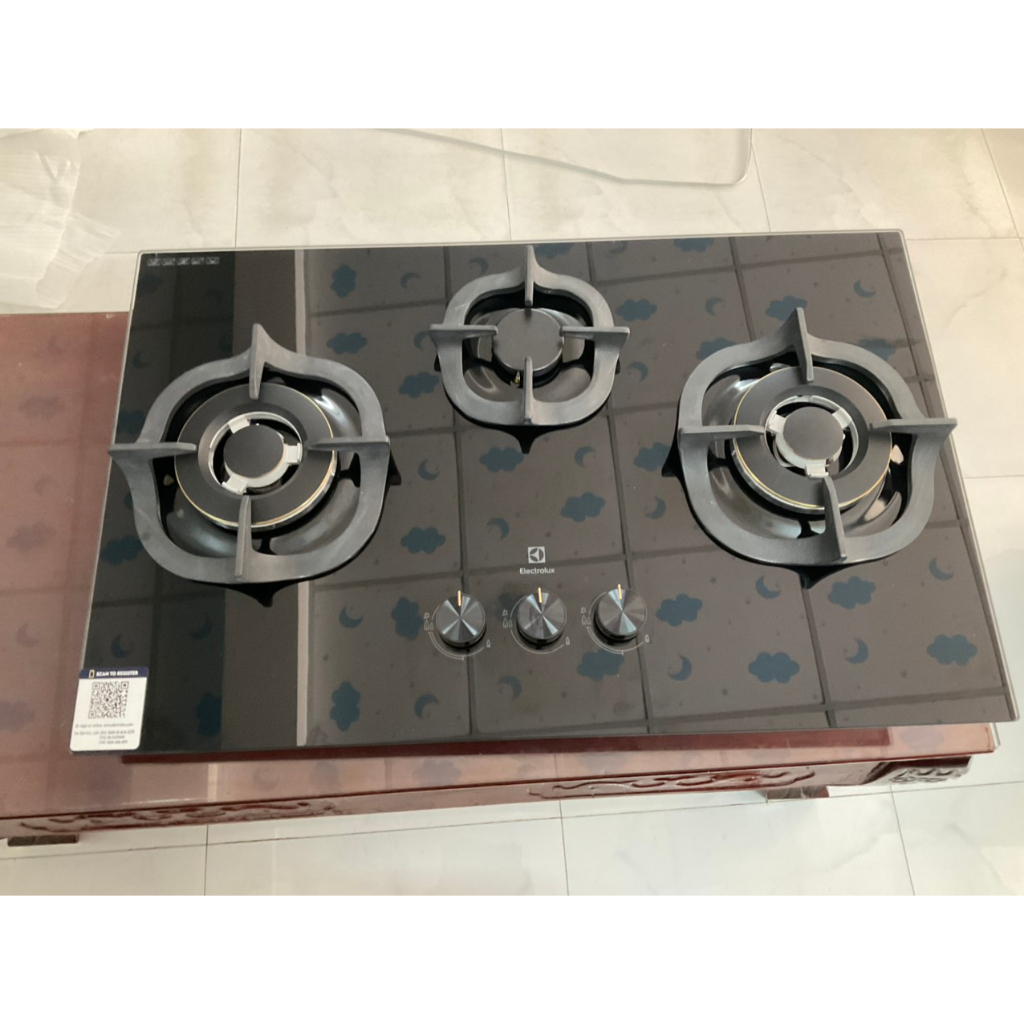 Bếp ga âm Electrolux EHG8321BC 3 vùng nấu - Hàng trưng bày
