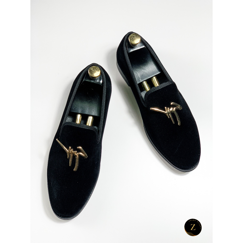 Giầy tây, giày da nam chất nhung cao cấp, kiểu dáng loafer : 70