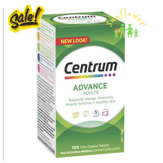 Vitamin Tổng Hợp Cho Người Dưới 50 Tuổi Centrum Advance For Adults 100 viên