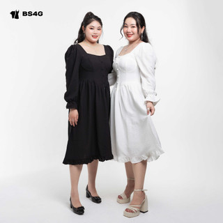 ĐẦM MIDI XỐP BIGSIZE - DA076