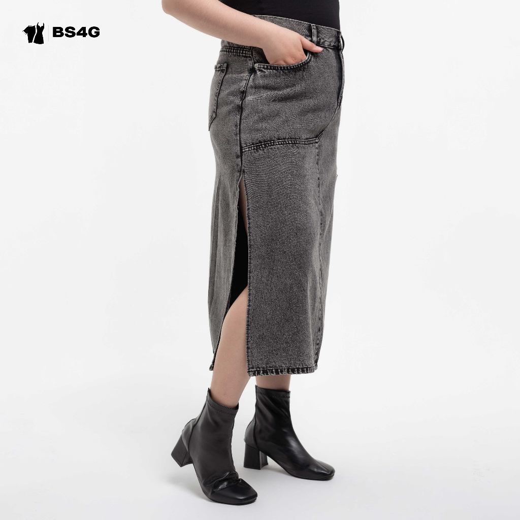 CHÂN VÁY XÁM BIGSIZE