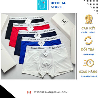 Quần lót boxer nam CK, quần lót nam thun lạnh khử mùi, thoáng khí, co giãn cao cấp CK-PTstore