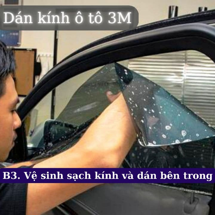 Film cách nhiệt ô tô 3M màu đen khói dán cửa kính ô tô chống nắng, Film cách nhiệt 3M dán kính chống nhìn trộm