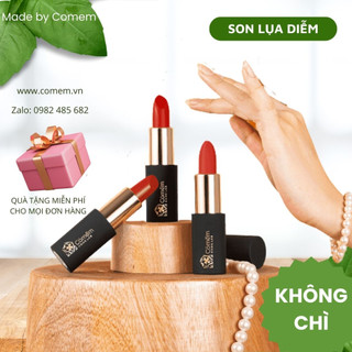 Son môi lụa không chì thiên nhiên cỏ mềm an toàn cho mẹ bầu