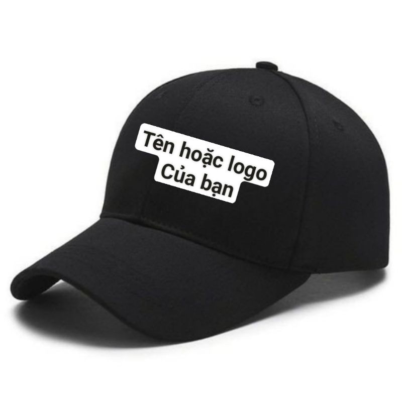 Nón,Mũ Lưỡi Trai ,Mũ,Nón Kết ,Thêu Tên Thêu Logo Theo Yêu Cầu Phong Cách Hàn Quốc Hàng Đặc Biệt