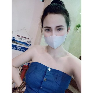 Áo quây jean phối nút cá tính ( kèm ảnh thật )