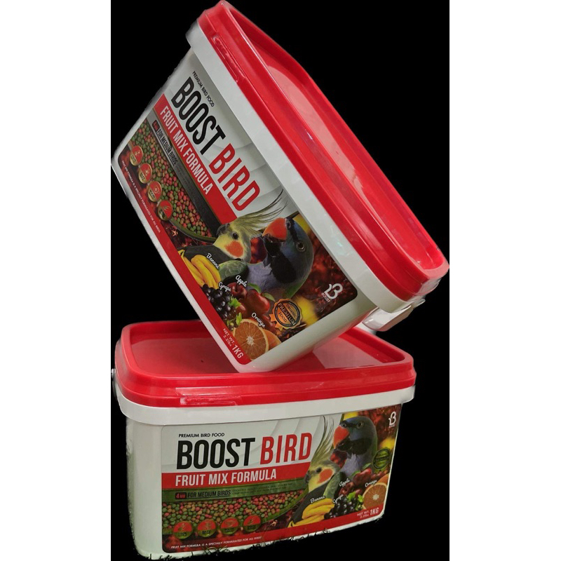 Viên nén tổng hợp vị RAU CỦ dành cho vẹt BOOST BIRD hộp nguyên seal 1kg