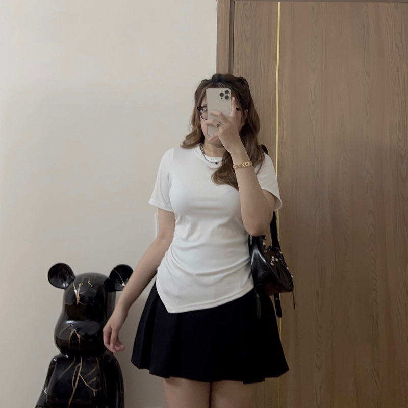 Áo Nhún Eo Vạt V Bigsize