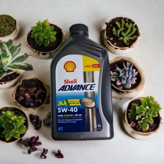 Dầu nhớt tổng hợp xe ga shell ultra 1l