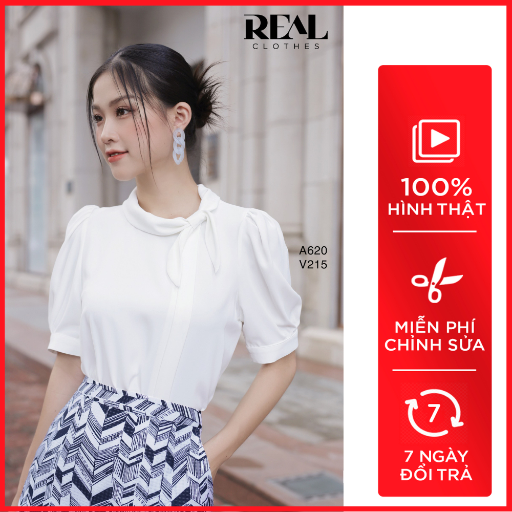 Áo clara trắng _ REAL