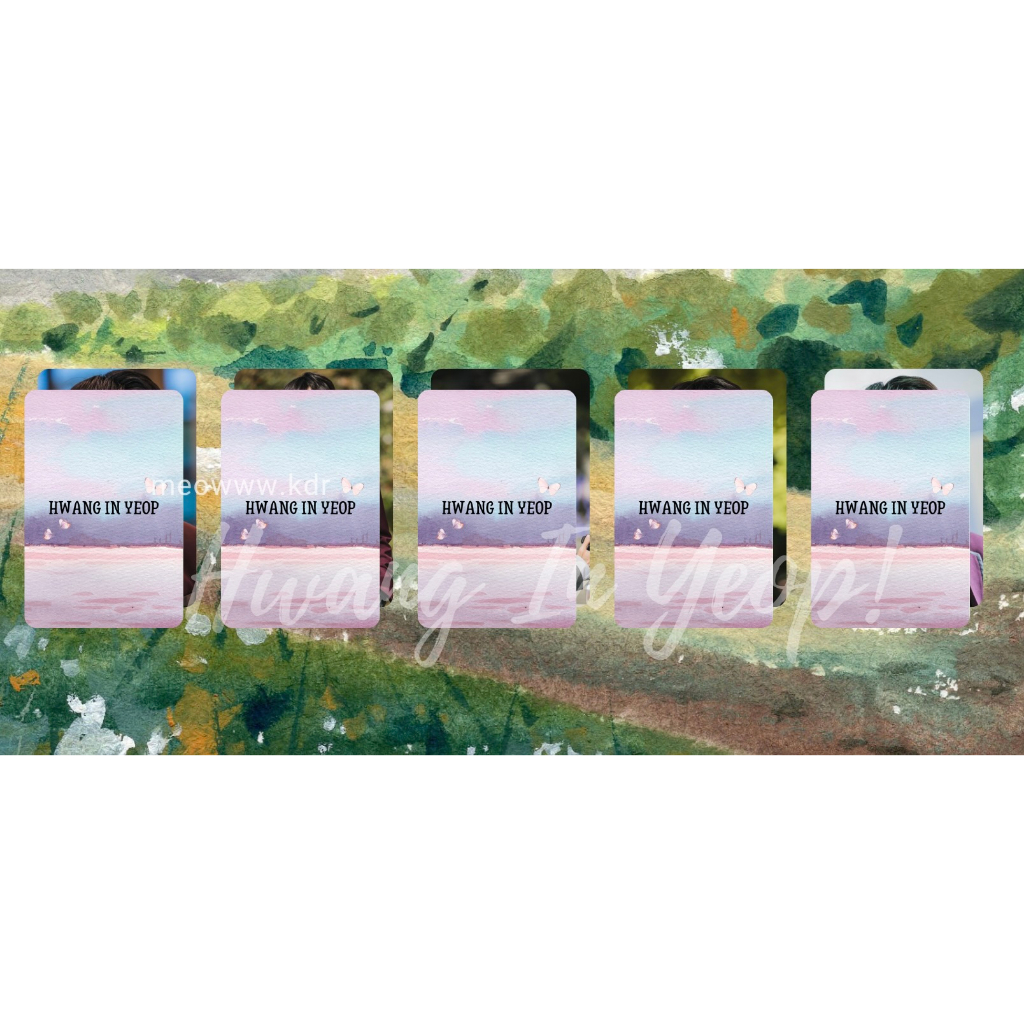 Set card bo góc Hwang In Yeop