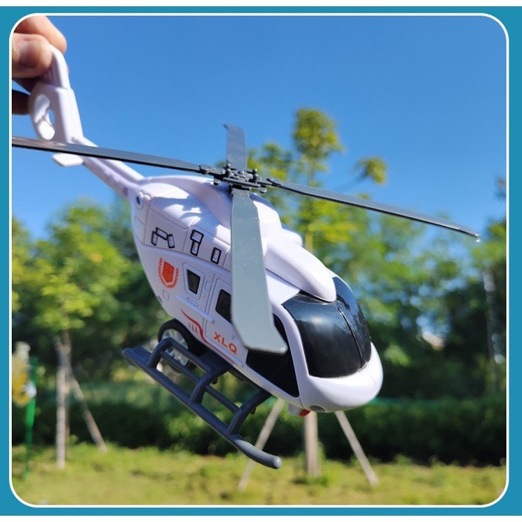 BỘ 6 xe cứu hộ đường phố cỡ siêu lớn cho bé, đồ chơi ô tô xe cảnh sát, xe cứu thương, cứu hoả và trực thăng