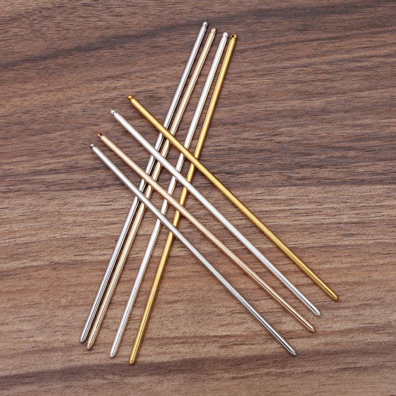 Cán trâm thẳng size 150mm, Nguyên liệu làm trang sức cổ trang Trung Hoa