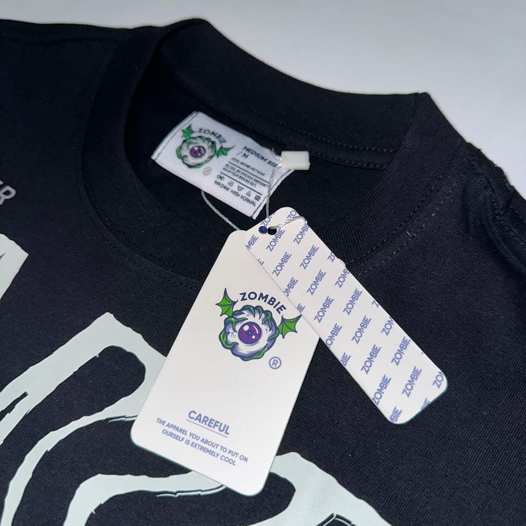 Áo thun Zombie Club x PAMIN ZOMBIE vải thun cotton định lượng 250gsm ZB004