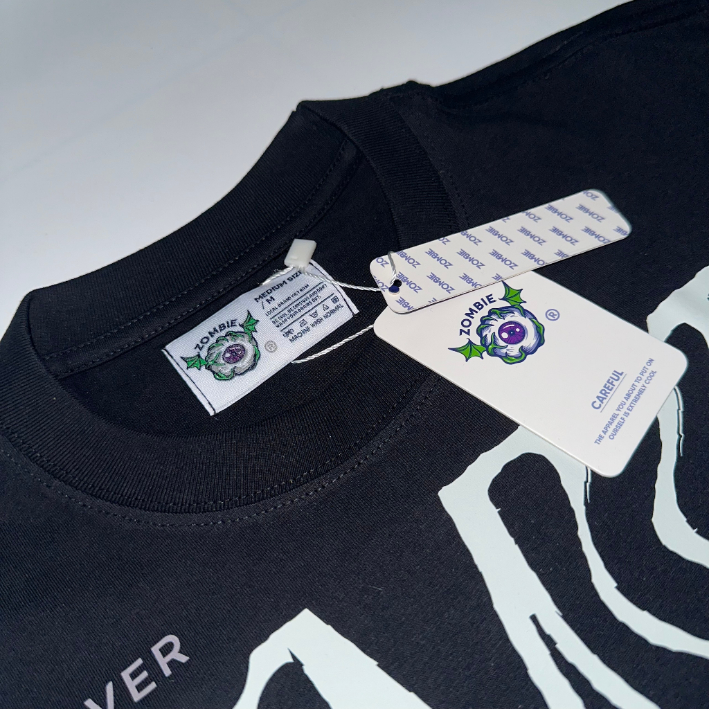 Áo thun Zombie Club x PAMIN ZOMBIE vải thun cotton định lượng 250gsm ZB004