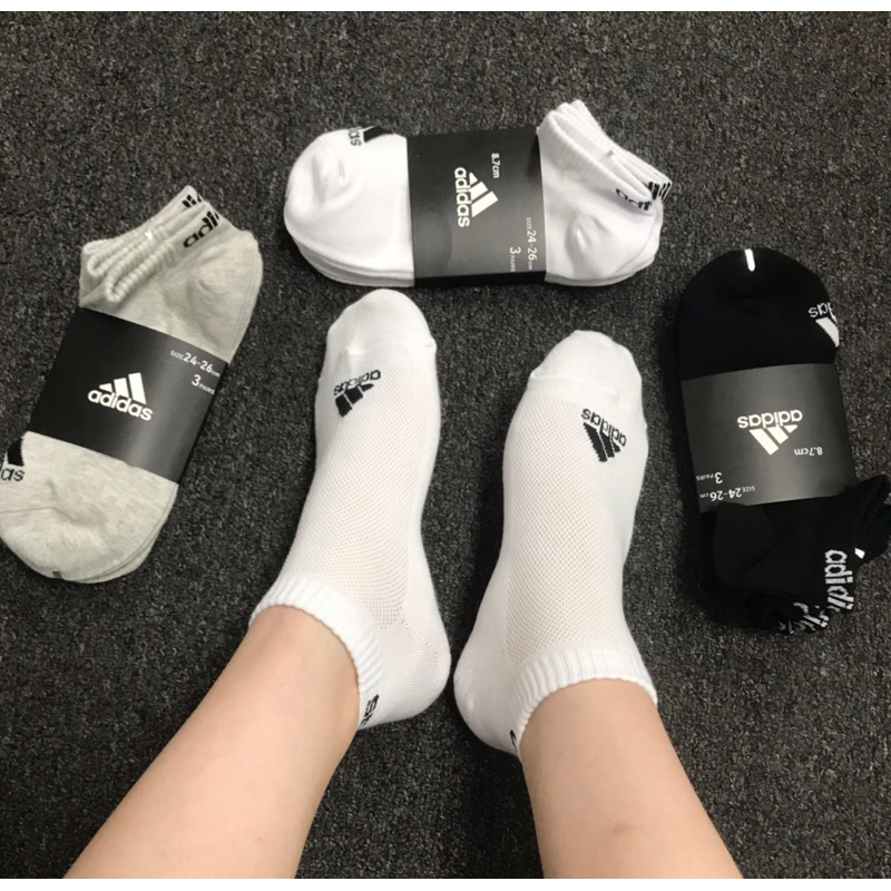 Tất Vớ Nam Nữ ADIDAS Thông Hơi Kháng Khuẩn