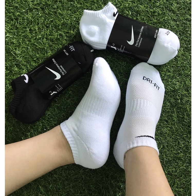 Tất Nam Nữ Cổ Ngắn NIKE DRI FIT Thông Hơi Kháng Khuẩn Chống Hôi Chân