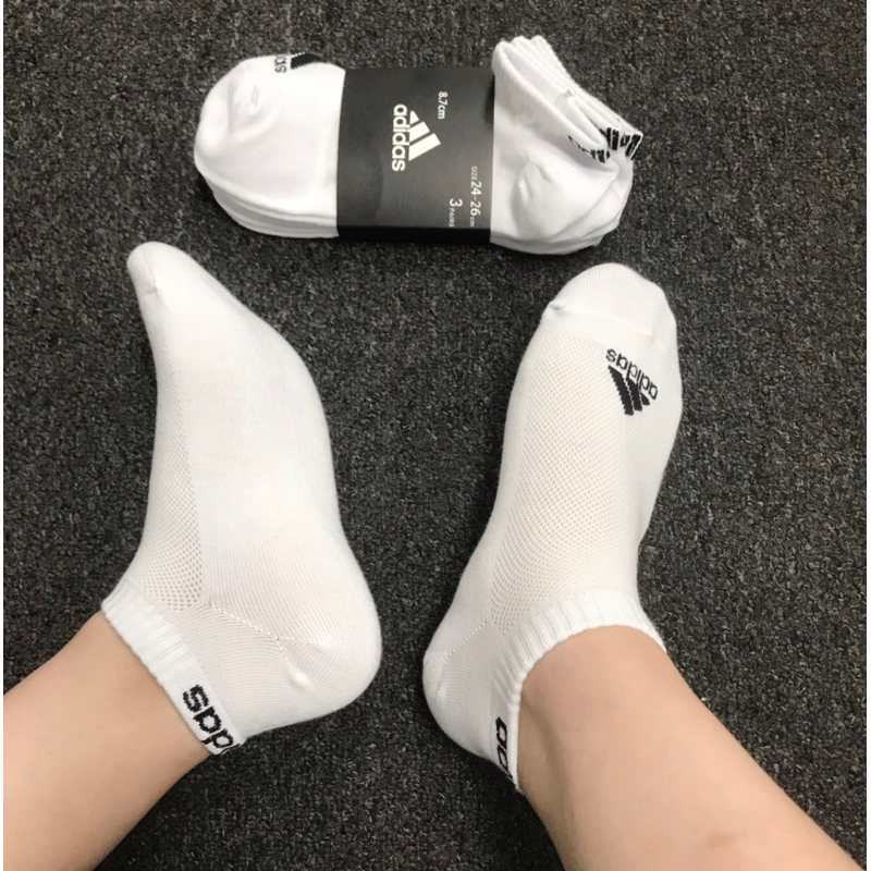 Set 5 Đôi Tất Nam Nữ ADIDAS Thông Hơi Kháng Khuẩn Chống Hôi Chân