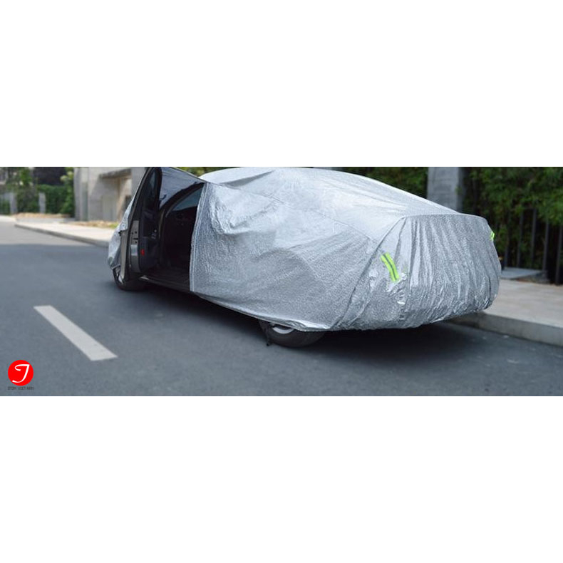 Bạt phủ xe ô tô 3 lớp tráng nhôm - bạt phủ ô tô cao cấp