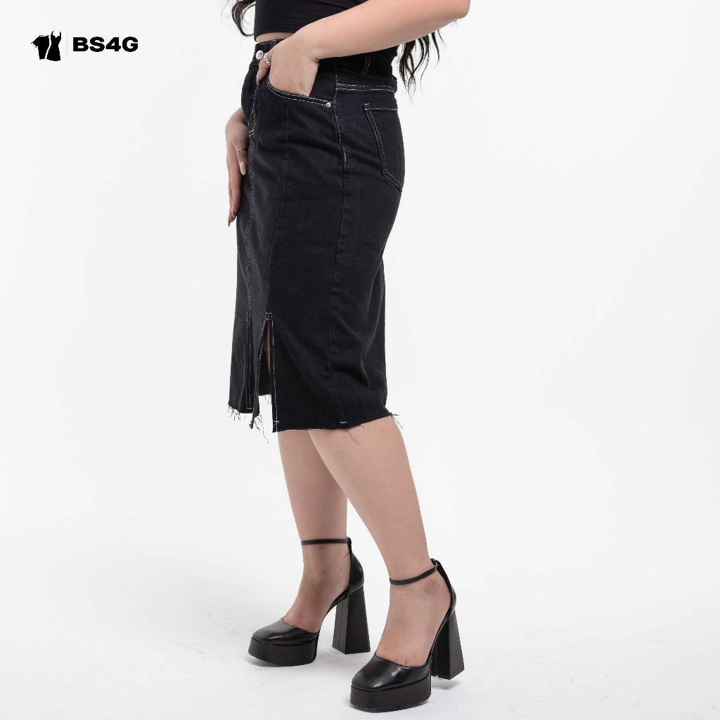 CHÂN VÁY JEANS DÀI BIGSIZE