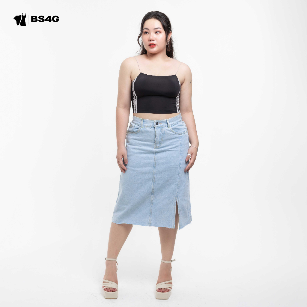 CHÂN VÁY JEANS DÀI BIGSIZE