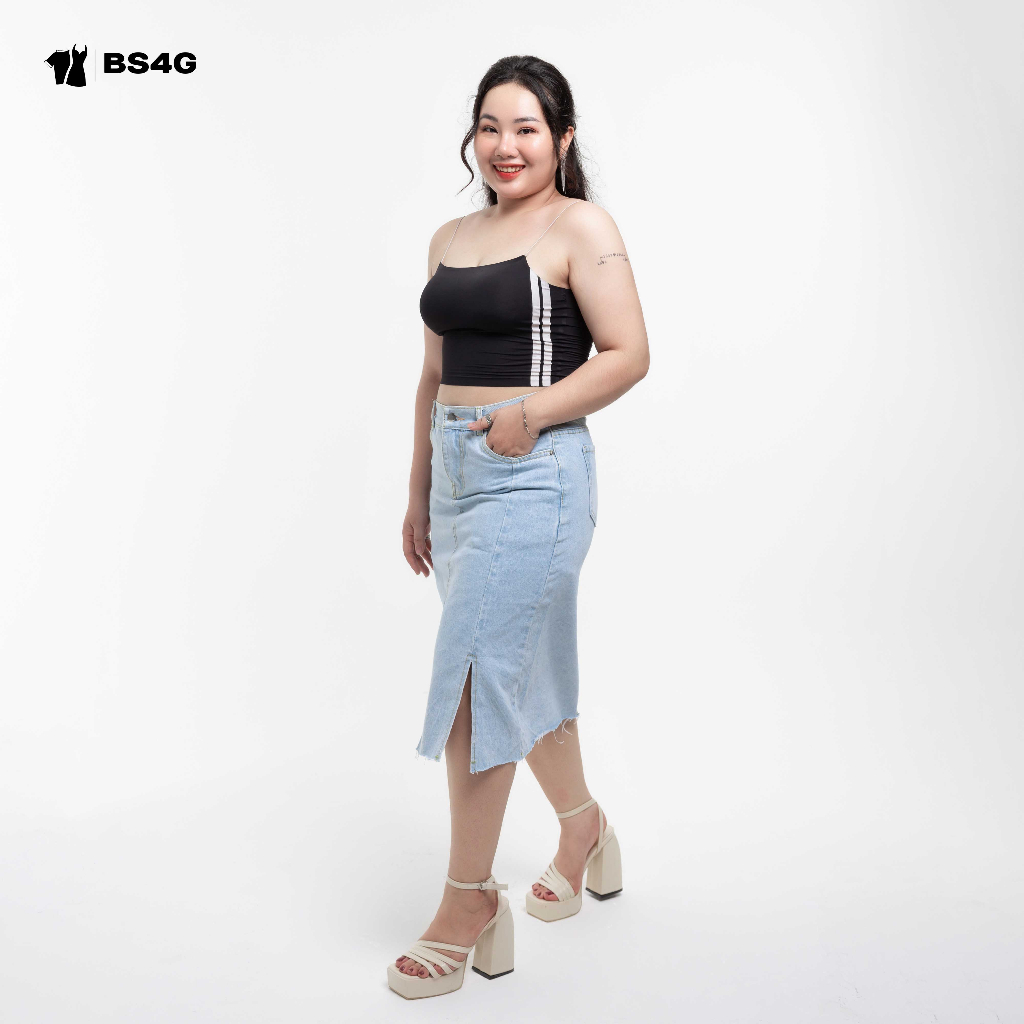 CHÂN VÁY JEANS DÀI BIGSIZE