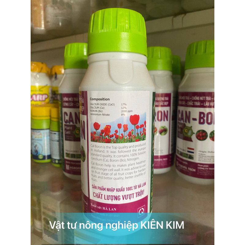 CANXI BO nhập khẩu HÀ LAN  chống méo trái, nứt trái, sượng trái, chắc trái, lên màu đẹp