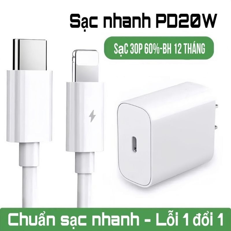 Sạc nhanh PD 20W  bảo hành 12 tháng Techzone Mall | BigBuy360 - bigbuy360.vn