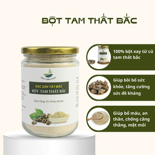 Bột Tam Thất Bắc Nguyên Chất chính hãng MÙA VÀNG FOOD