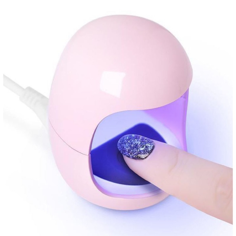 18w Máy Hơ sơn gel UV Mini Quả Trứng Siêu Cute( Máy Ổn Định - Làm Khô Sơn Gel Và Tự Động Tắt 45s) Thuận tiện mang đi