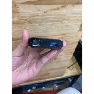 cổng chuyển dell typeC ra 4 cổng hdmi, vga, lan, usb