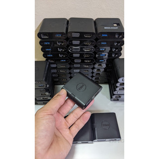 cổng chuyển dell typeC ra 4 cổng hdmi, vga, lan, usb