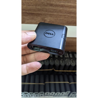 cổng chuyển dell typeC ra 4 cổng hdmi, vga, lan, usb