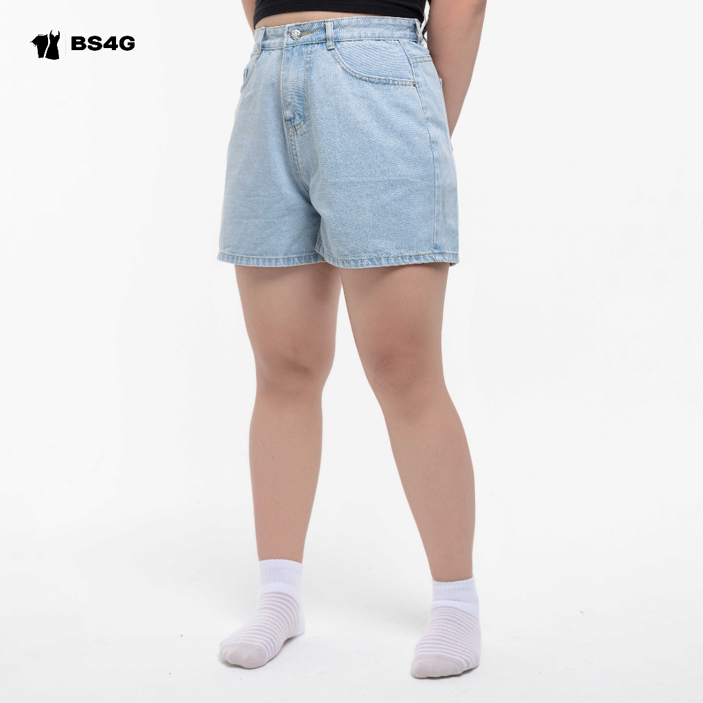 SHORT JEANS TRƠN CÓ LAI - SB001