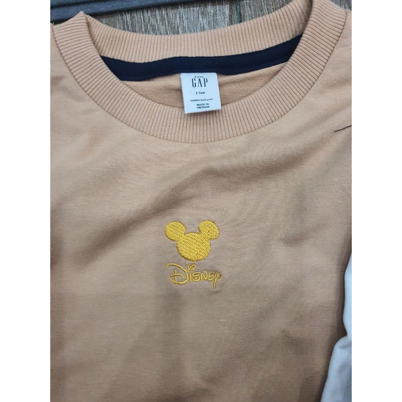 Áo nỉ bé gái hoạ tiết mic ky và gấu size 1-5Y