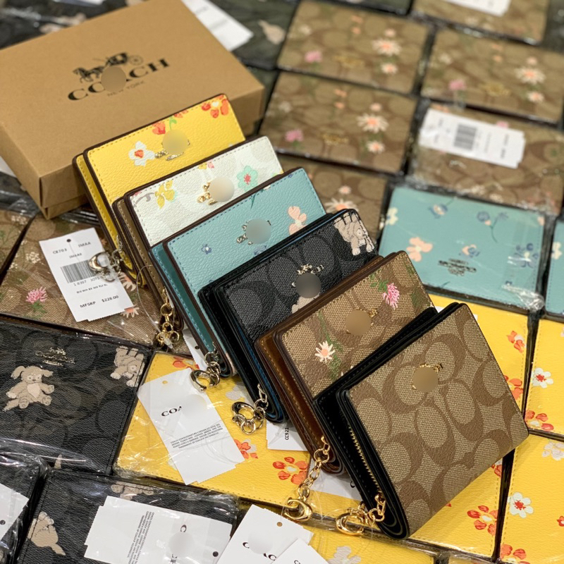 Ví Coach mini 6 màu