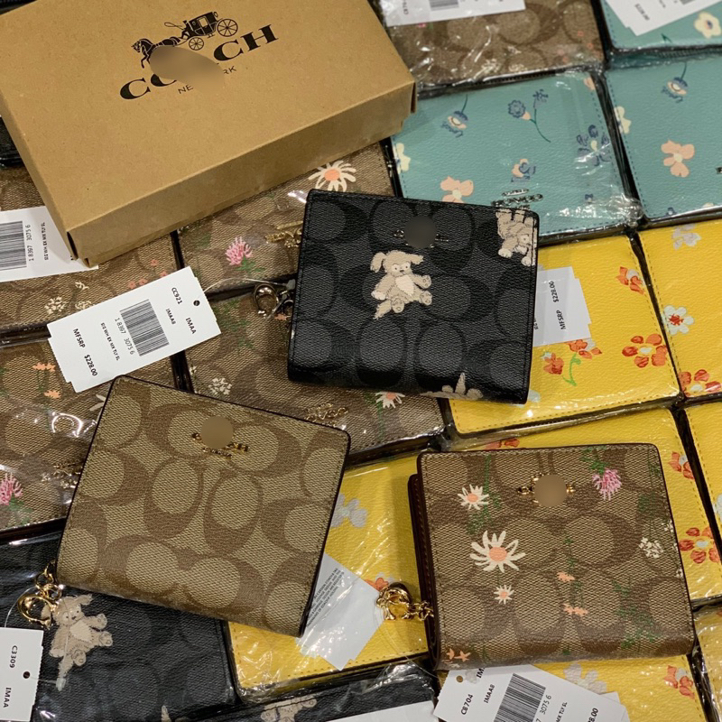 Ví Coach mini 6 màu