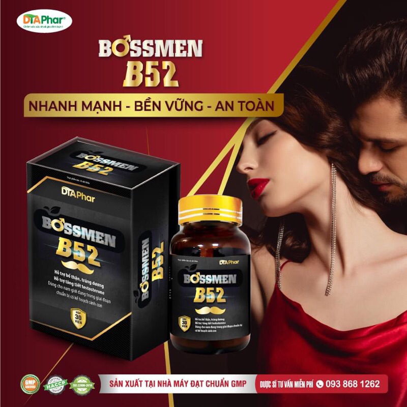 BOSS MEN B52 TĂNG CƯỜNG SINH LÝ NAM