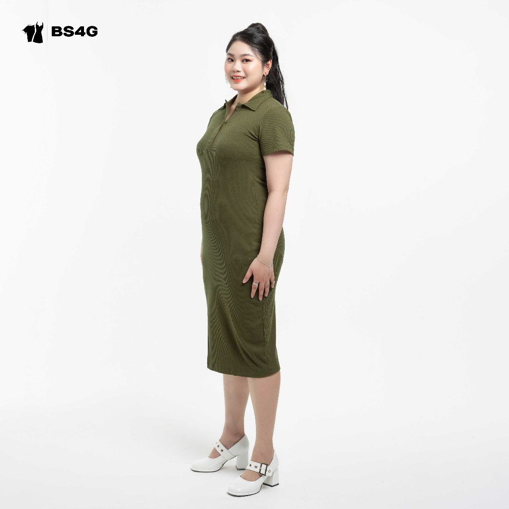 ĐẦM POLO XẺ TÀ BIGSIZE - ĐA075