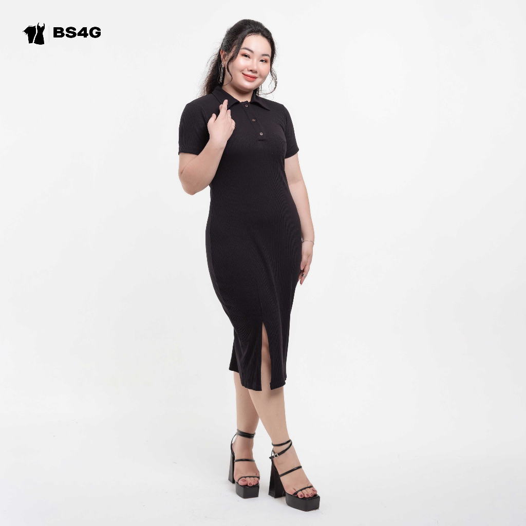 ĐẦM POLO XẺ TÀ BIGSIZE - ĐA075
